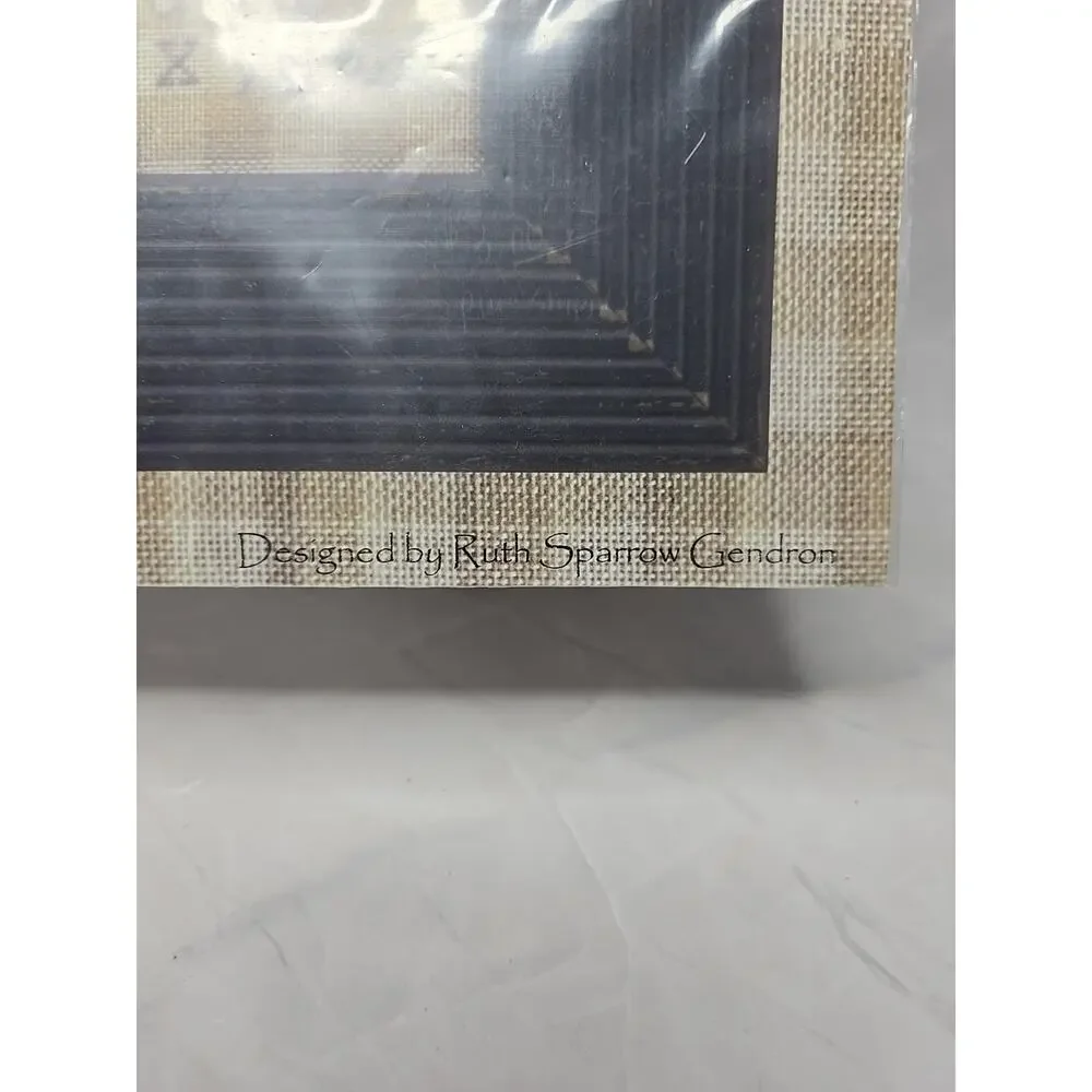 2005 Twisted Threads Cross Stitch Pattern ONLY Easter Gingham